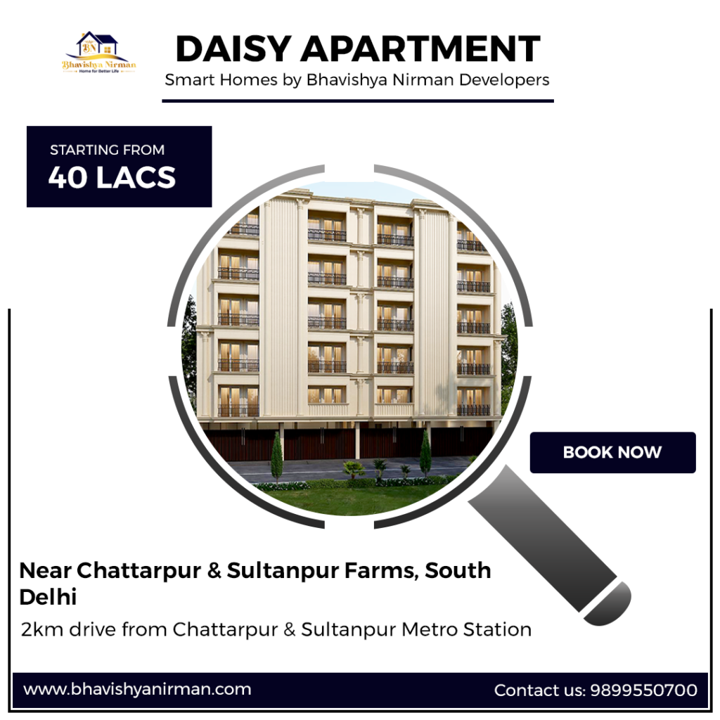 2 BHK and 3 BHK flats in Chattarpur